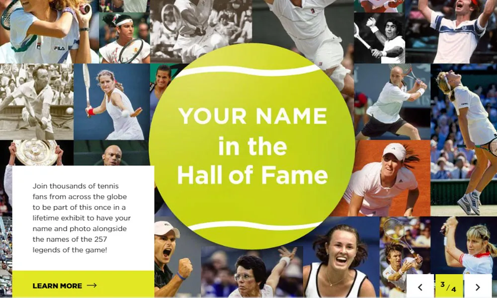The International Tennis Hall of Fame